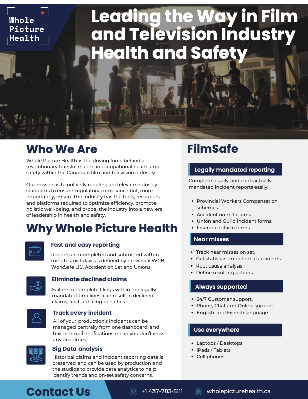 FilmSafe Incident Management Module preview